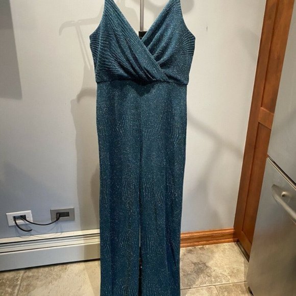Francesca's Collections Pants - NWT Francesca's Glittery Jumpsuit